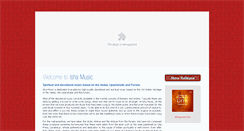 Desktop Screenshot of ishamusic.com